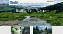Desktop Screenshot of coloradowatertrust.org
