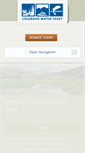 Mobile Screenshot of coloradowatertrust.org